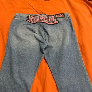original von dutch straight legged jeans